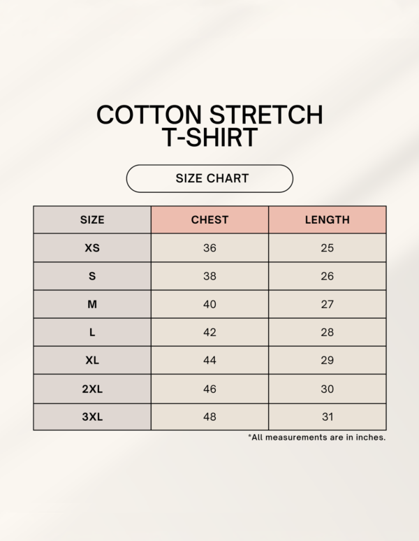 COTTON STRETCH BLACK T-SHIRTS