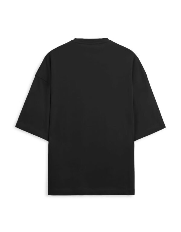 OVERSIZED TERRY BLACK T-SHIRTS