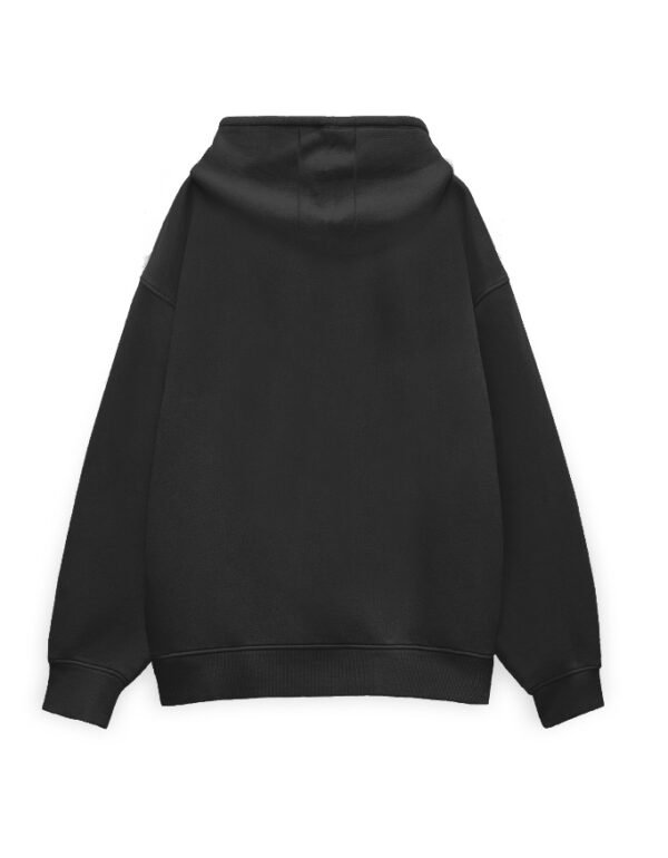 OVERSIZED BLACK HOODIE