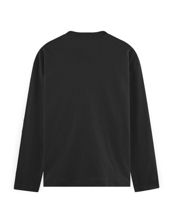 MEN FULL SLEEVE BLACK T-SHIRT