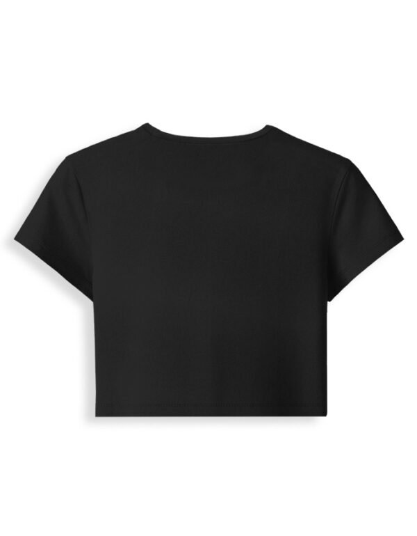 WOMEN BABY BLACK TEE