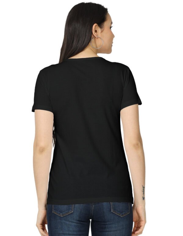 WOMEN BLACK T-SHIRT