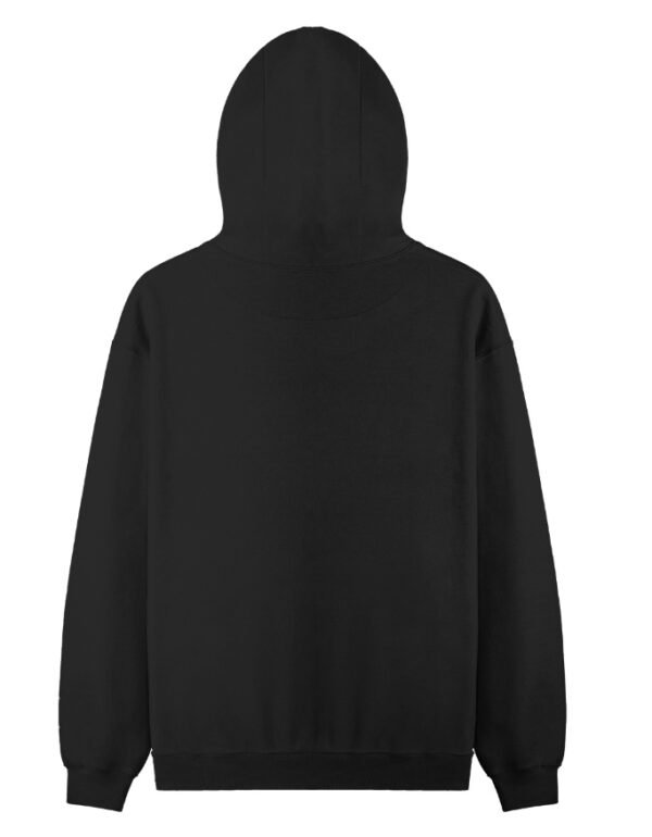 PULLOVER BLACK HOODIE