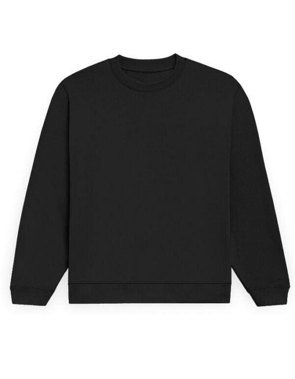 REGULAR BLACK SWEATSHIRT