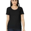 WOMEN BLACK T-SHIRT