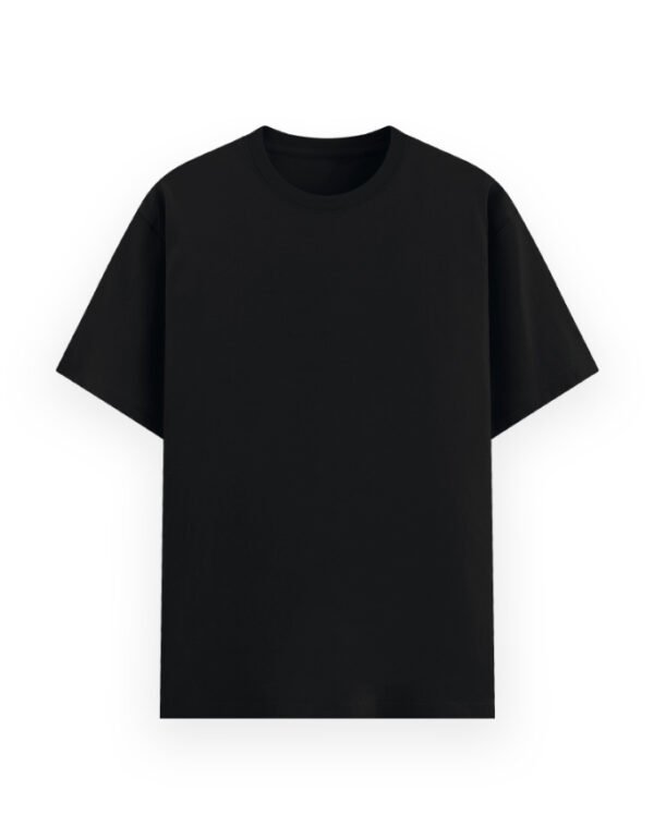 Basic Black T-Shirt Front View