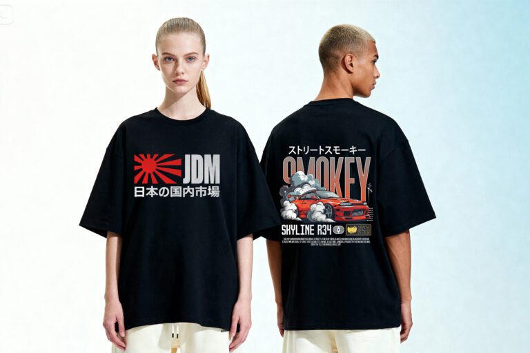 OVERSIZED CLASSIC BLACK T-SHIRT